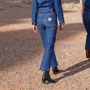 Lykke Wullf “June Painter Pants” Carpenter Jeans, Size 14, NWT!